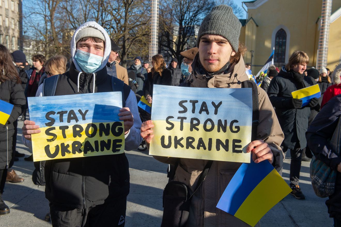 Protesters take to the streets across Europe to oppose invasion of Ukraine  – POLITICO
