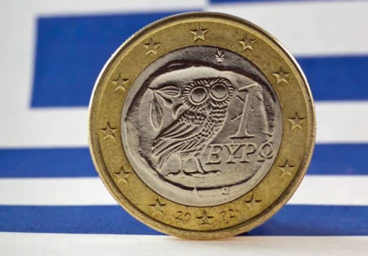 Un euro greco (Depositphotos foto) - www.managementcue.it