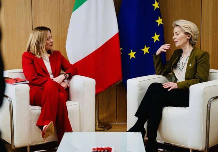 Meloni Von Der Leyen
