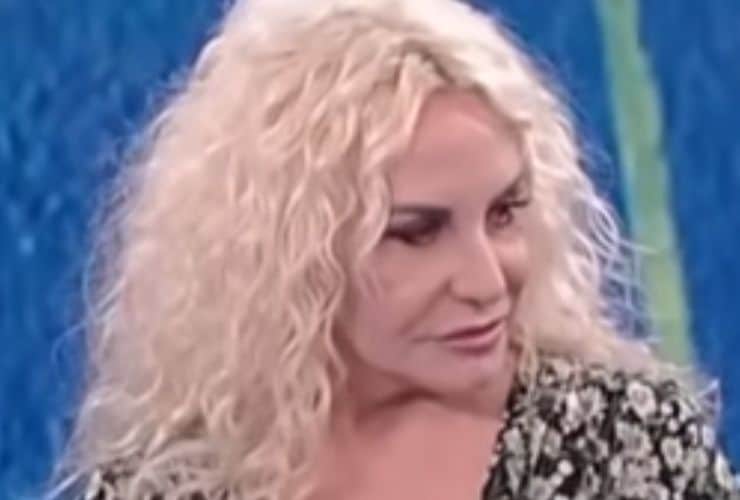 Antonella Clerici triste