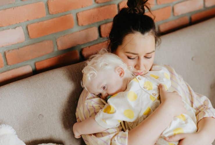 Mamma con bambino